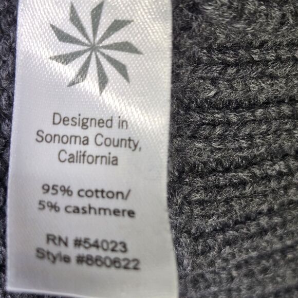 Athleta Cowl Sweater Dress Tunic grey Women medium Pockets - Picture 9 of 11